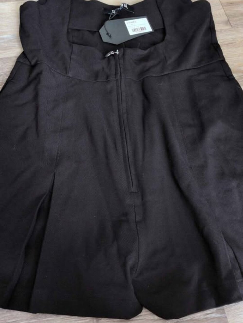 Disturbia Grace Zip Front Pinafore Playsuit US10 new - Picture 4 of 5